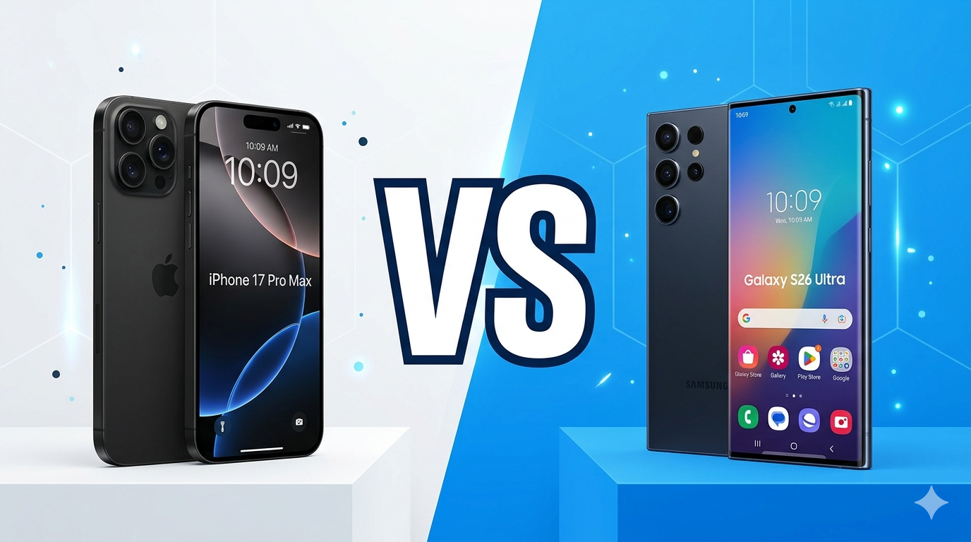 iPhone 17 Pro Max vs Samsung Galaxy S26 Ultra (2026)