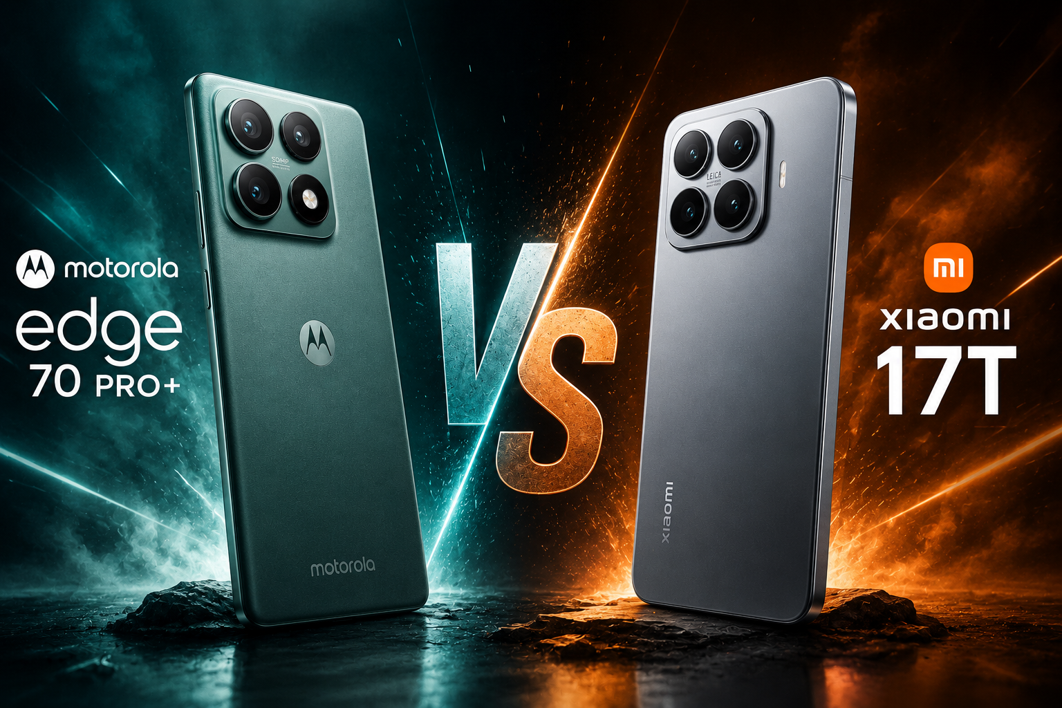 Motorola Edge 70 Pro+ vs Xiaomi 17T