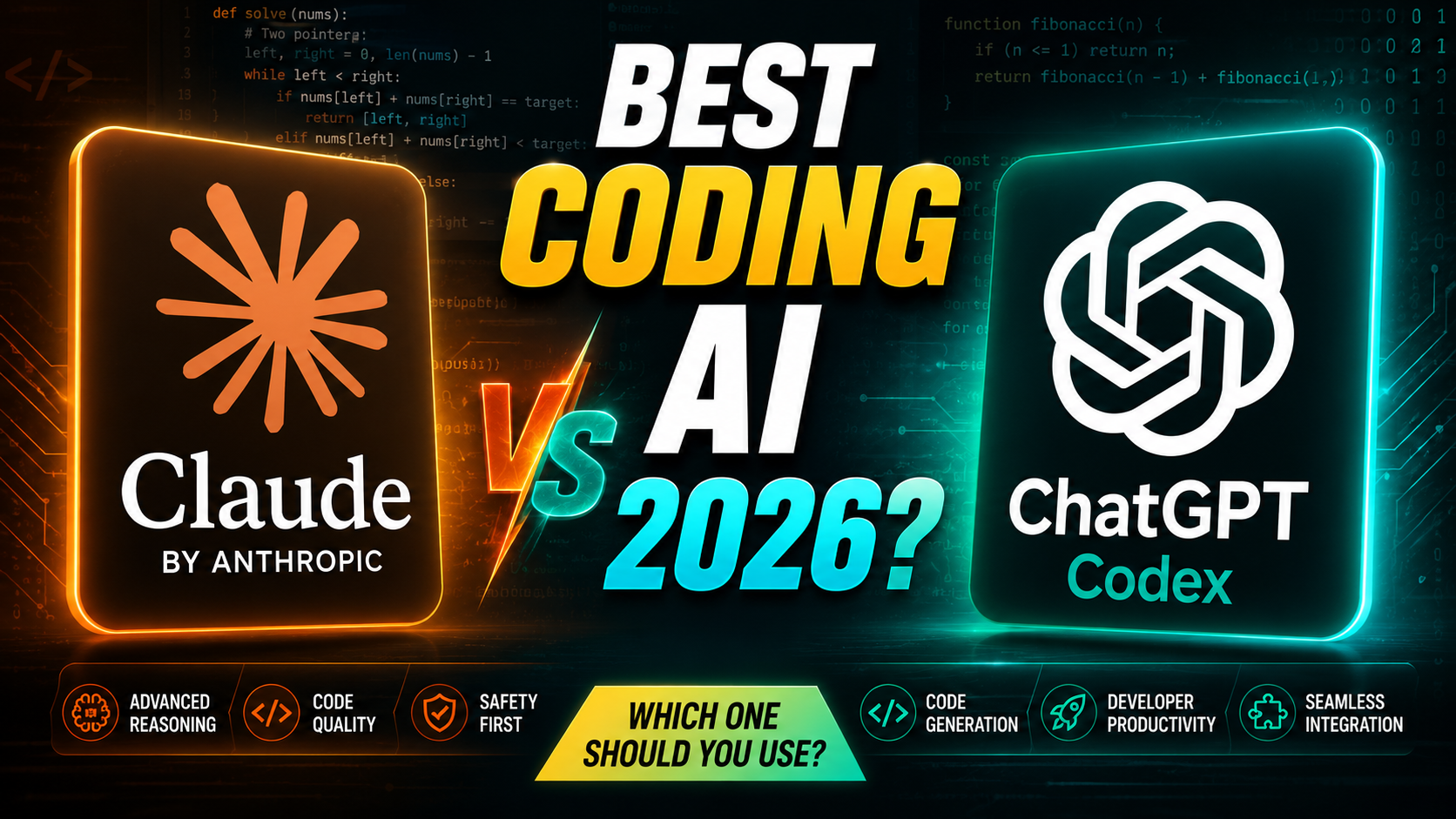 Claude vs ChatGPT Codex: Which AI Coding Assistant Is Better in 2026?